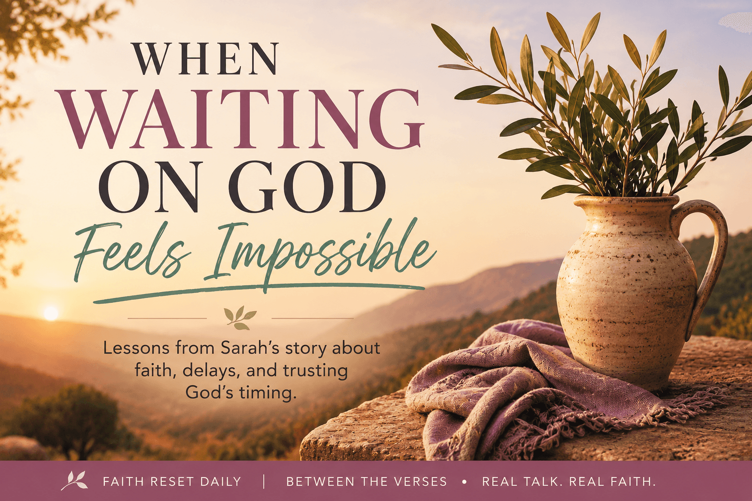 When Waiting on God Feels Impossible