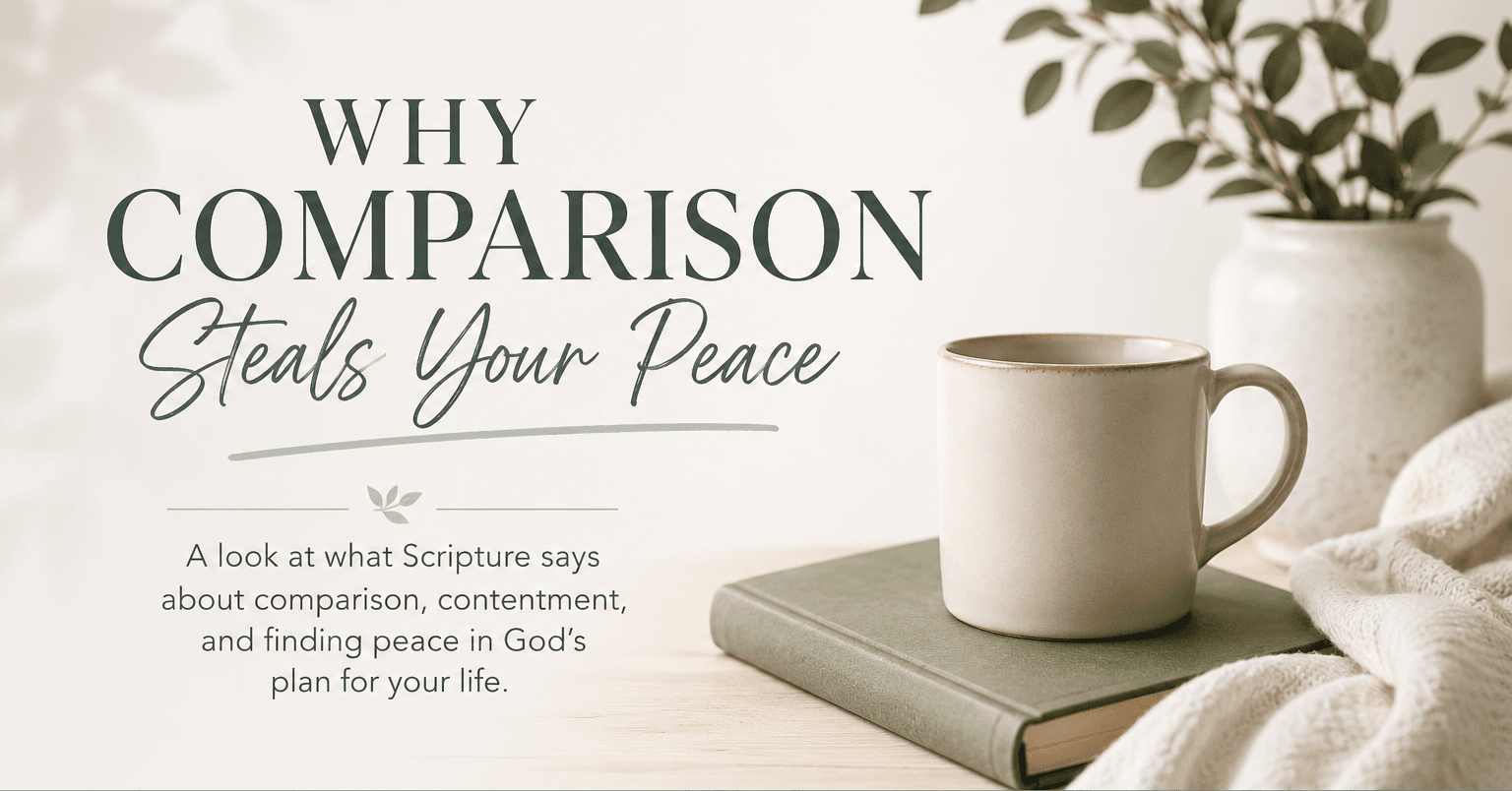 Why Comparison Steals Your Peace